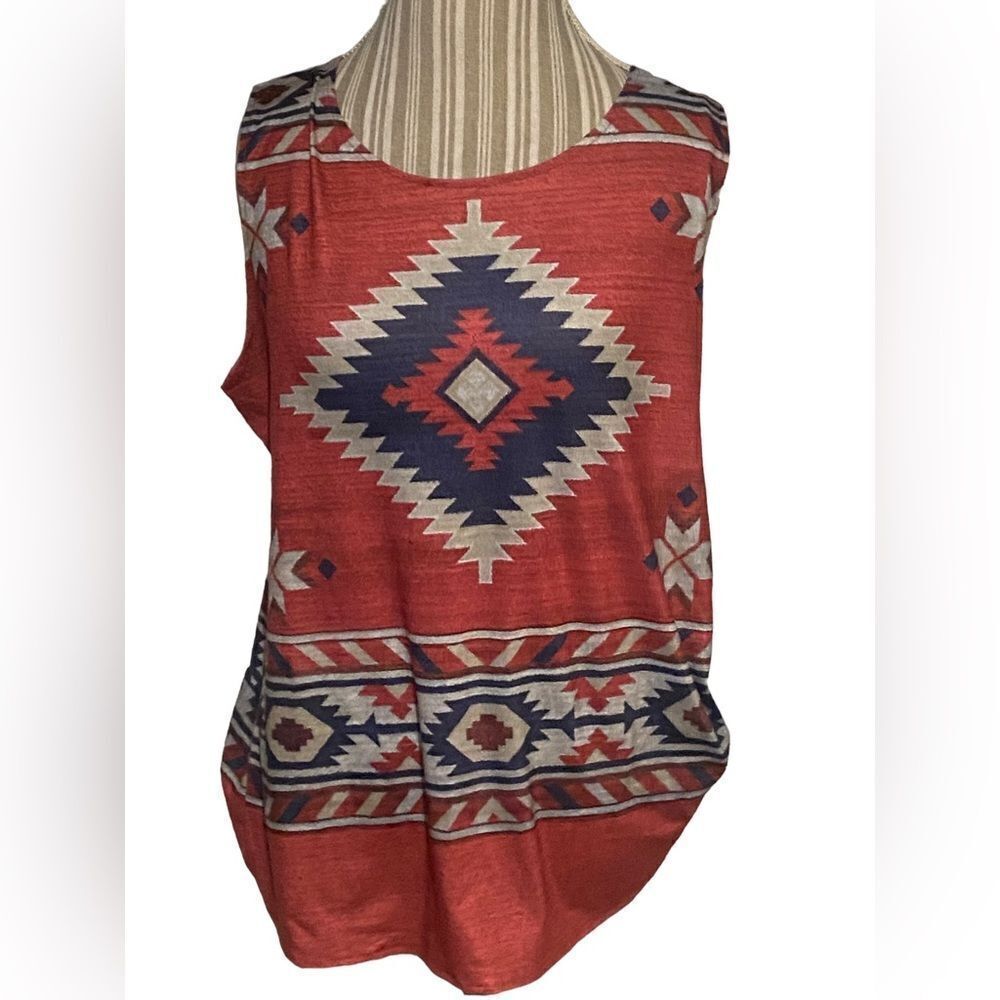 Kim rogers size 1X dressy sleeveless top excellent condition